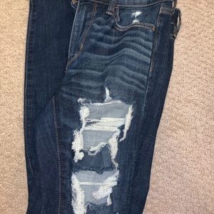American eagle ripped jeans